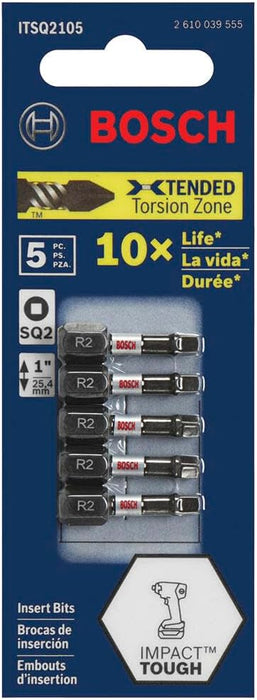Bosch DRIVEN IMPACT SQ2 1" 2PK ITDSQ2102