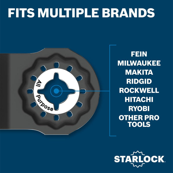 Bosch STARLOCK 3-1/2" BIM FLUSHCUT BLD OSL312FL