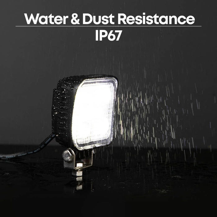 Groz DC Powered 15W LED Floodlight, 900 Lumens 55016