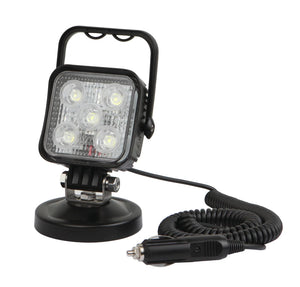 Groz LED 15W Work Light with Magnetic Base and Cigarette Plug Adapter 55034