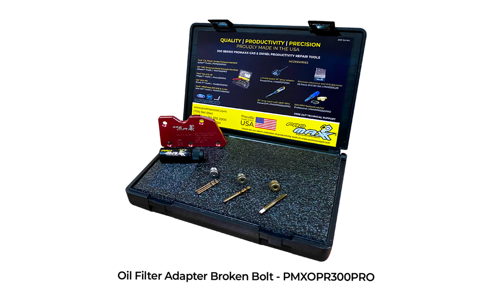 ProMAXX PMXOPR300PRO FORD 6.7L POWER STROKE OIL FILTER ADAPTER BROKEN 6MM BOLT REPAIR KIT - OPR