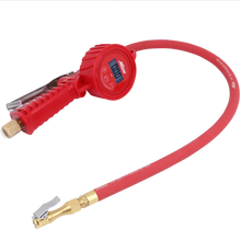 Load image into Gallery viewer, Milton 555e 555e Digital Tire Inflator Gauge, used on multiple vehicle types, measures from 5 to 220 PSI, ± 1 PSI Accuracy
