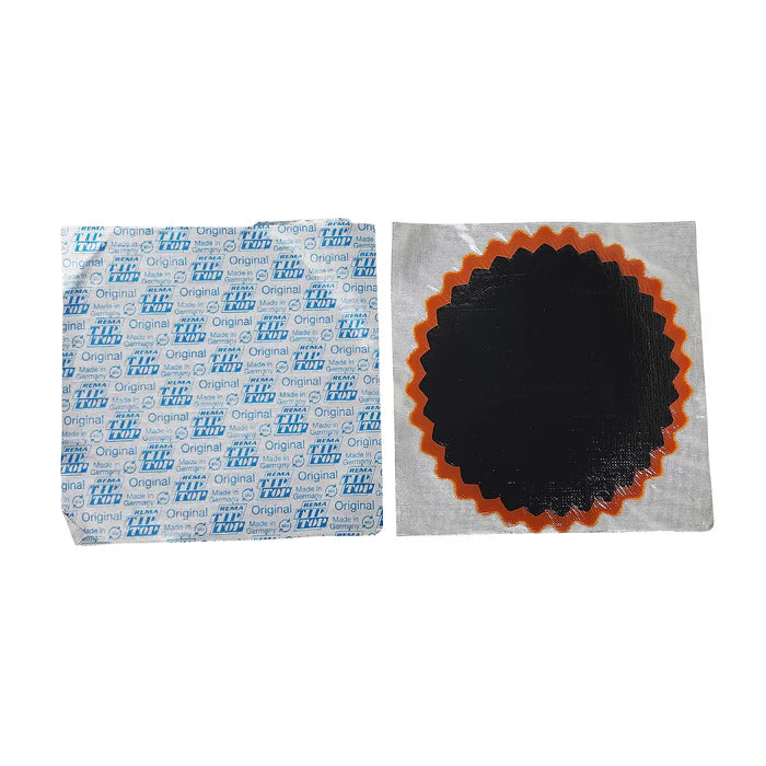 MT-RSR Rema 5 Tube Patch, 3-3/4" Round, Red Edge (10 bx) REM-5