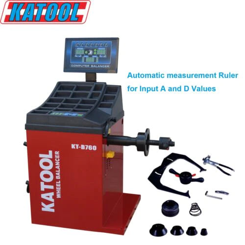 Katool KT810 Combo 8: Tire Changer & Wheel Balancer