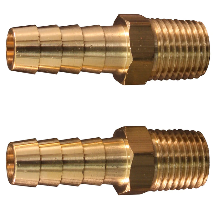 Milton 602 1/4" MNPT 3/8" ID Hose End Fitting (Box of 10)