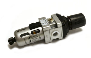 Groz Filter-Regulator Combination with Polycarbonate bowl and gauge 60353
