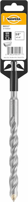 Bosch SDS-PLUS®, SHANK HAMMER BIT, 5/8" X 6" X 8"  (25 PK) B80027B25