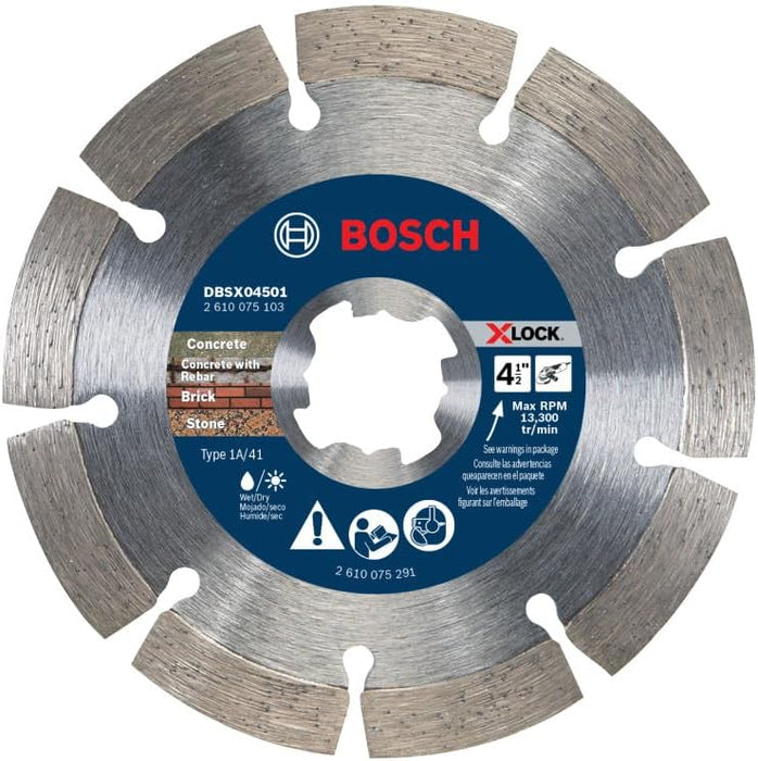 Bosch 10" STANDARD DIAMOND BLADE SEGMENTED RIM 7/8" & 5/8" ABORS DBS1001