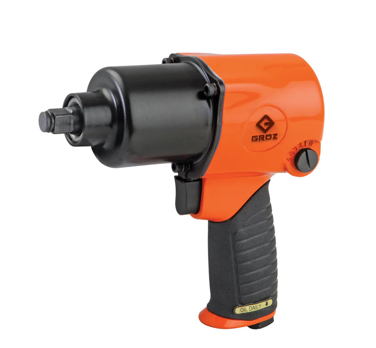 Groz Pneumatic Impact Wrench - 3/8", 1/2", 3/4", or 1" 61911