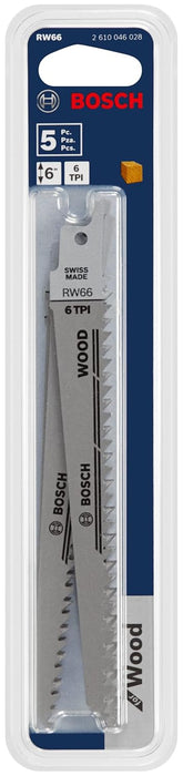 Bosch RW66 6" 6 TPI RECIP BLADE BULK RW66B
