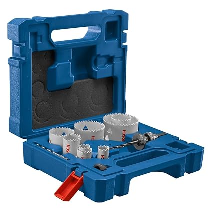 Bosch BIMETAL ELECTRICIANS HOLE SAW SET, 12PC HBT12EL
