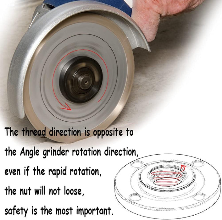 Bosch GRINDER OUTER & INNER FLANGE 5/8" - 11" THREAD MGFK0580