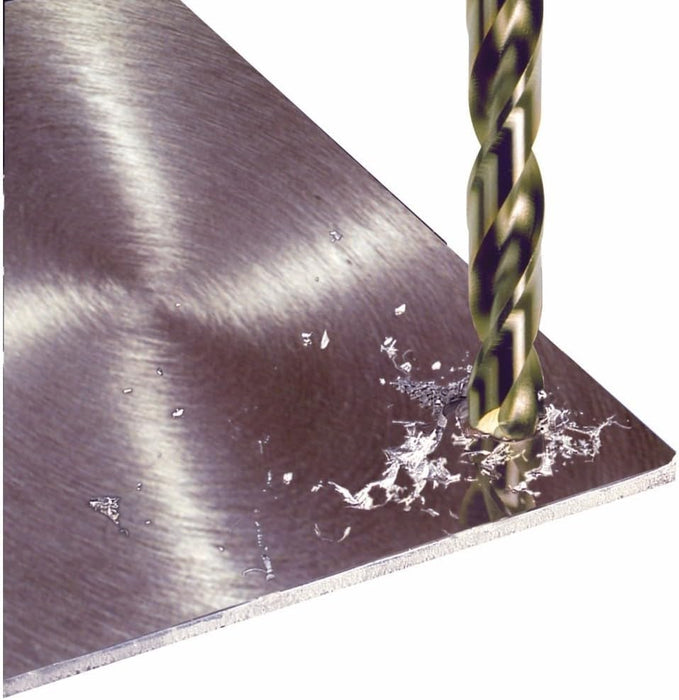 Bosch 1/4" COBALT SP JOBBER DRILL BIT  (CARDED) CO2143