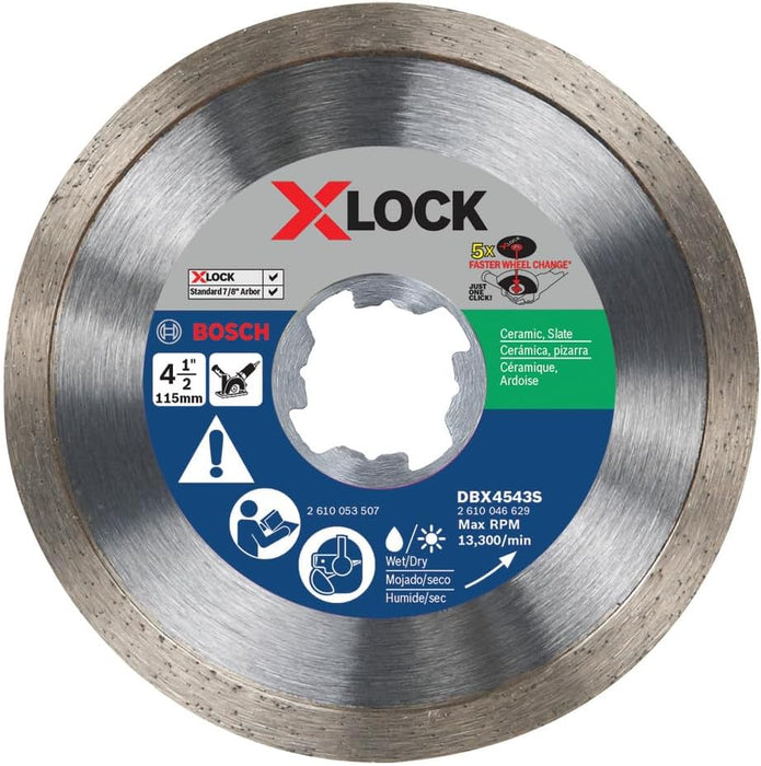 Bosch DB4541E 4-1/2" XTREME SEG RIM DIA BLD DB4541E