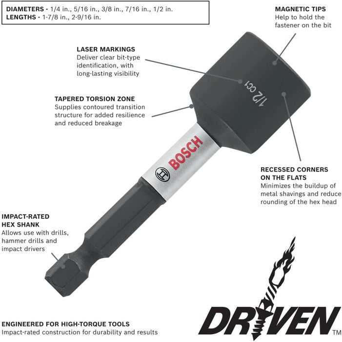 Bosch DRIVEN 45PC SCREW DRIVING SET SDMSD45