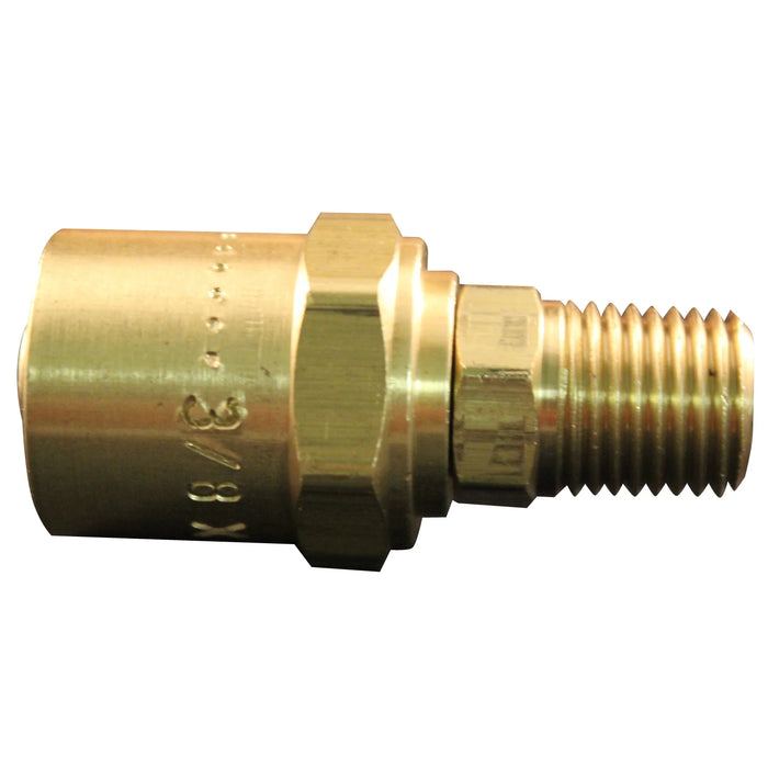 Milton 621-11 1/4" MNPT 11/16" OD Reusable Hose End Fitting (Box of 10)