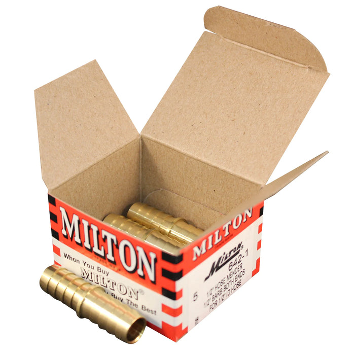 Milton 642-1 1/2" ID Hose Mender Fitting (Box of 5)