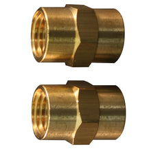 Load image into Gallery viewer, Milton 643BK 1/4&quot; FNPT Hex Coupling Hose Fitting (Box of 100)
