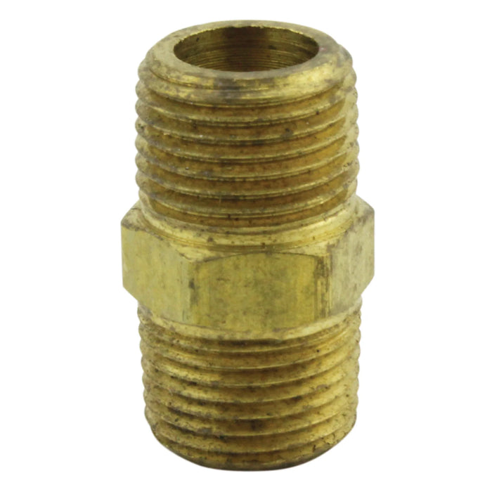 Milton 647 3/8" MNPT Hex Nipple Hose Fitting (Box of 10)