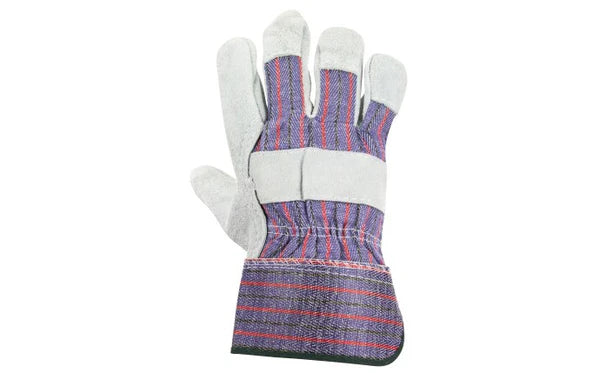 MT-RSR Leather Palm Gloves (1 Size Fits All) - Pair 61-111