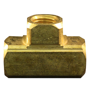 Milton 655 1/4" FNPT Brass Tee Hose Fitting (Box of 5)