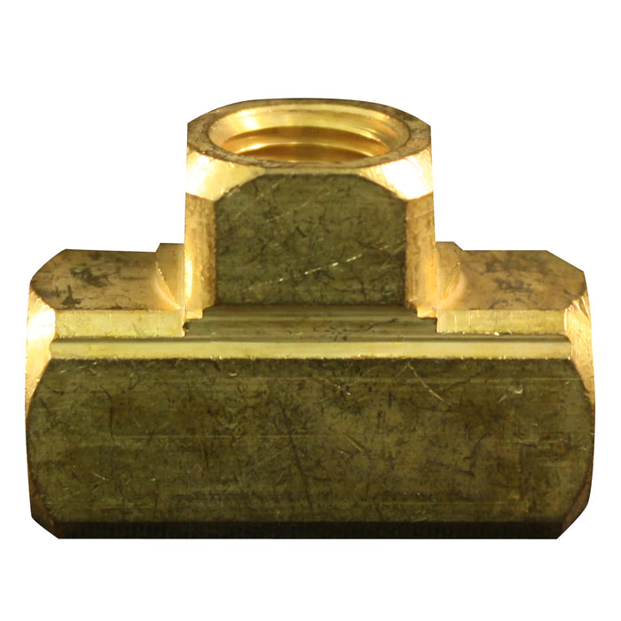 Milton 655 1/4" FNPT Brass Tee Hose Fitting (Box of 5)