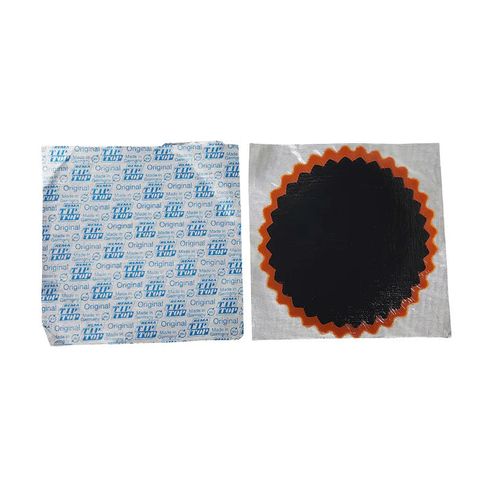 MT-RSR Rema 6 Tube Patch, 4" Round, Red Edge (10 bx) REM-6