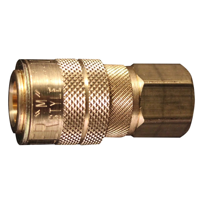 Milton 714 1/4" NPT M-STYLE® Coupler with Drag Guard