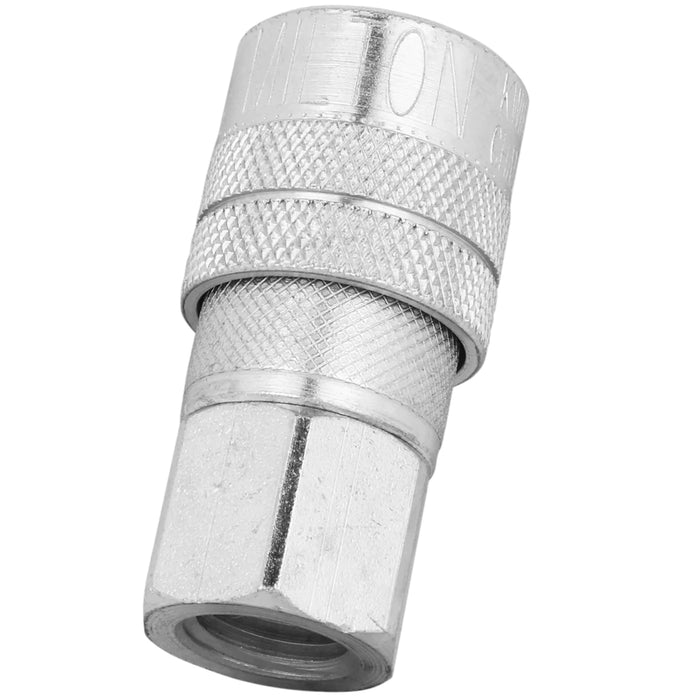 Zeeline 715STBK - Milton® 1/4" FNPT Industrial Interchange (M-STYLE®) Quick-Connect Steel Coupler (Box Of 100)