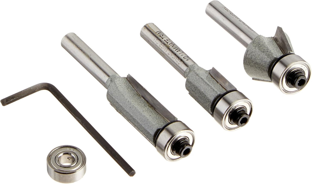 Bosch 23006 VA 3PC CARBIDE TRIMMING SET 23006