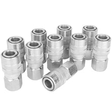 Load image into Gallery viewer, Zeeline 718ST - Milton® 3/8&quot; Steel (M-STYLE®) Quick-Connect Steel Coupler, Female (Box Of 10)