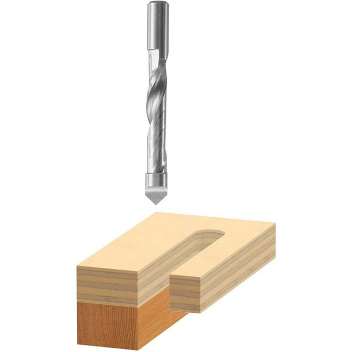 Bosch PILOT PANEL BIT, 1/4" DN. SPRL., 1/4" SHK., H.S.S. (BULK) 85183B50