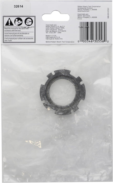 Bosch ADAPTER FOR THREADED TEMPLET GUIDES. WORKS WITH RA1126. RA1100