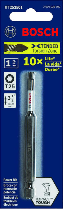 Bosch DRIVEN IMPACT T25 3.5" 1PK ITDT253501