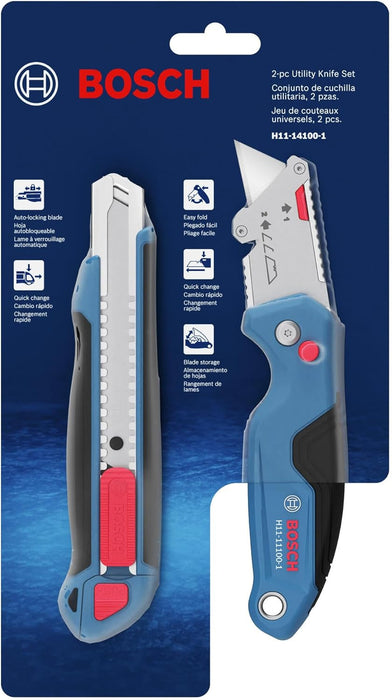 Bosch 2pc Utility Knife Set H11-14100-1