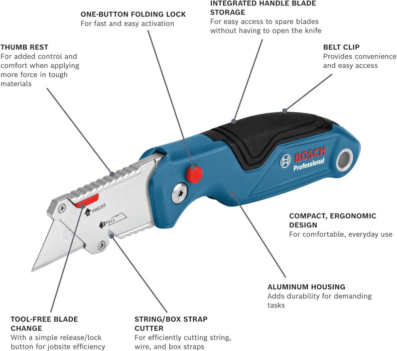Bosch 2pc Utility Knife Set H11-14100-1