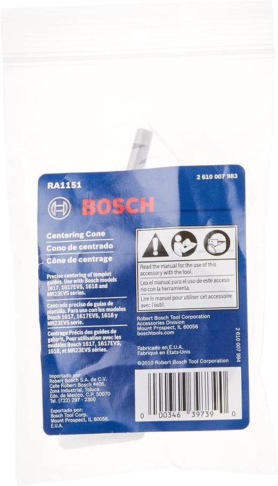 Bosch ROUTER SUBBASE CENTERING DEVICE RA1151
