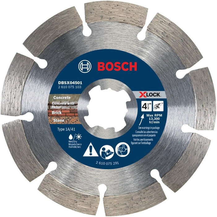 Bosch 10" STANDARD DIAMOND BLADE SEGMENTED RIM 7/8" & 5/8" ABORS DBS1001
