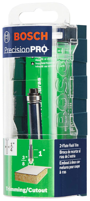 Bosch CT 3/8 X 1 FLUSH TRIM W/BB 2F 1/4S 85268MC
