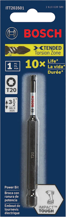 Bosch DRIVEN IMPACT T20 3.5" 1PK ITDT203501