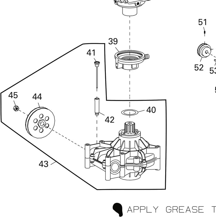 MT-RSR Coats Tire Changer Transmission/Gearbox C-5608497