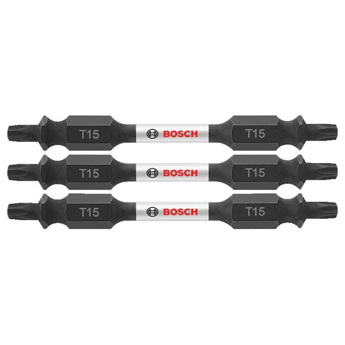 Bosch IMPACT TOUGH DOUBLE-ENDED TORX #15 2.5" 3PK ITDET152503