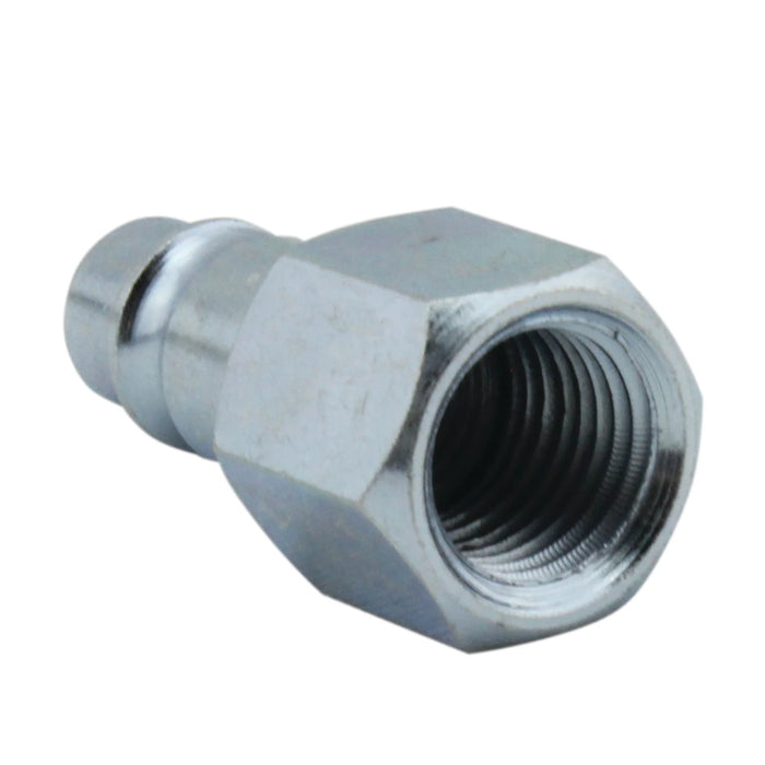 Milton 761-1 HIGHFLOWPRO® 1/4" FNPT V-Style/Euro Interchange Steel Air Plug Fitting (High Volume Low Pressure Application)