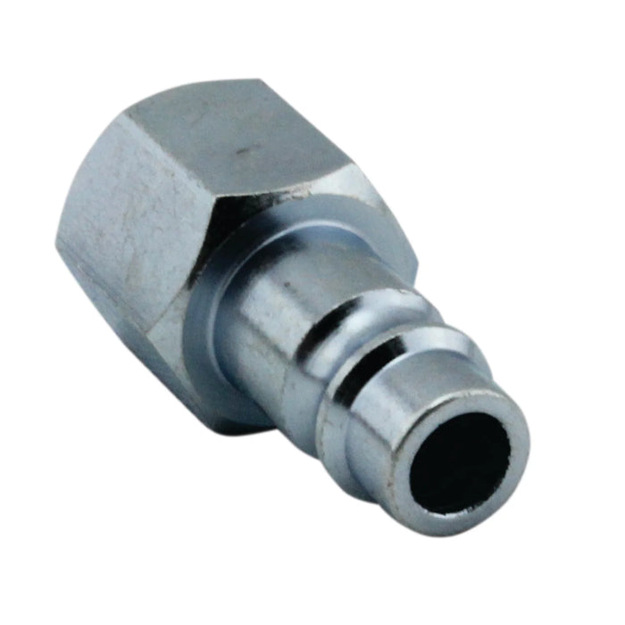 Milton 761-1 HIGHFLOWPRO® 1/4" FNPT V-Style/Euro Interchange Steel Air Plug Fitting (High Volume Low Pressure Application)