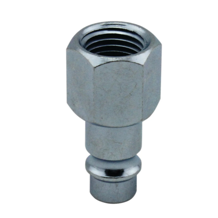 Milton 761-1 HIGHFLOWPRO® 1/4" FNPT V-Style/Euro Interchange Steel Air Plug Fitting (High Volume Low Pressure Application)