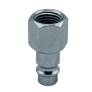 Milton 760-1 HIGHFLOWPRO® 1/4" MNPT V-Style/Euro Interchange Steel Air Plug Fitting (High Volume Low Pressure Application)