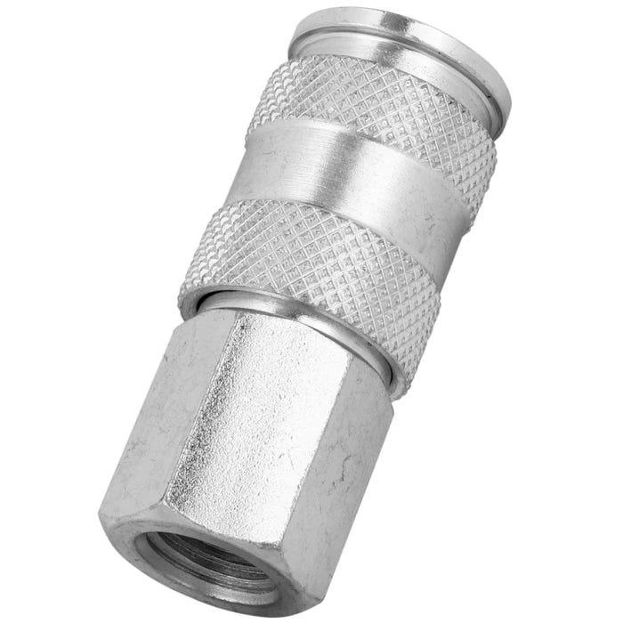 Zeeline 764STBK - Milton® 1/4" FNPT High Flow (V-Style) Quick-Connect Steel Coupler (Box Of 100)