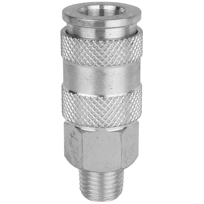 Zeeline 765STBK - Milton® 1/4" MNPT High Flow (V-Style) Quick-Connect Steel Coupler - Box Of 100