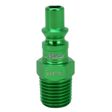 Load image into Gallery viewer, Milton 778AC-20 COLORFIT® Plugs (A-Style, Green) - 1/4&quot; NPT (Box of 20)