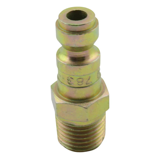 MT-RSR Air Plug Fitting - T-Style, 1/4" MNPT MIL-783